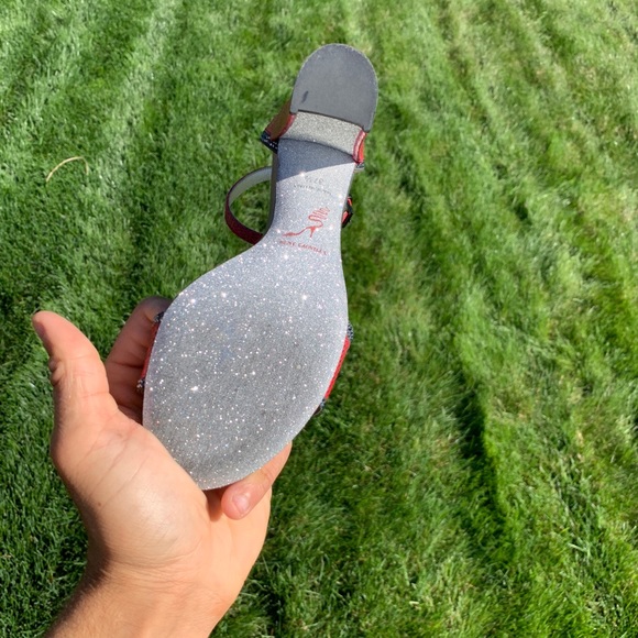 SOLD  |  Rene Caovilla Lizard Skin Heels - Picture 8 of 8